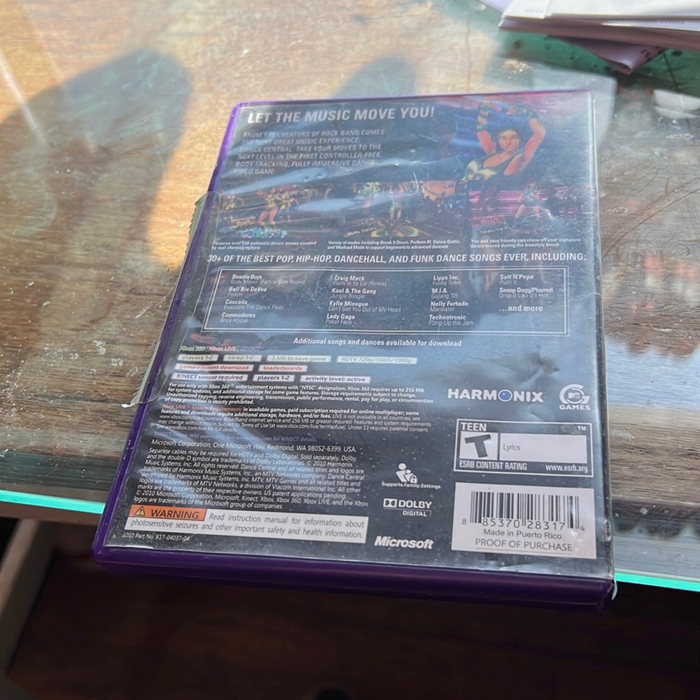 Dance central
